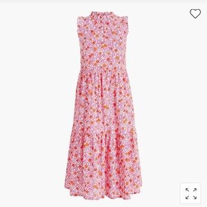 NWT J. Crew Factory Tiered Ruffle Midi Dress size 2
